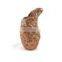designer electroplated geometric pink abstract american country style moderne small rose gold ceramic centerpiece flower vase