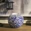 Chinese ceramic blue and white porcelain home decoration pieces vase
