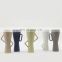 ins morandi color decoration ceramic home pieces abstract vase with handle