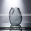 Modern New Nordic Unique Shape Handmade Clear Gray Glass Flower Vases Wholesale