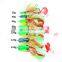 New 20-150G Sinking spinners fishing lures metal spoon with Quality Hooks Squid Luminous Jigging Sea bass Lures
