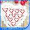 Beautiful Heart shape PET coated paper clip