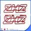 Spring clip type and metal material paper clip shaped letter
