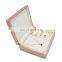 Oriental span shape custom factory supply wooden jewelry box wooden box