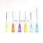 The best selling 23G 25G 30G fine syringe micro filler needle cannula for dermal filler