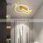 Intelligent Decoration Living Room White Black Acrylic Modern LED Indoor Corridor Ceiling Light