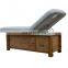 Modern Adjustable Spa Beauty Salon Cosmetic Eyelash extension chair Facial Treatment Table Solid Wooden Thai Massage Bed