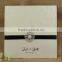 Factory Wholesale Personalized Luxury Flocking Wedding Invitations with Brooch