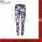 high quality flower sublimation printed leggy Fitness & Yoga design leggings for women