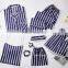 Fat Girls  Long Sleeve Silk Satin Pajama Set 7pcs Plus Women's Sleepwear Set