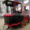 Trackless train battery train for amusement park