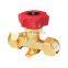 Forged Brass joining Flareing Handle refrigeration HVAC Air conditioner Shut-Off Hand Valve Shut Off valve
