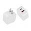 1a1c Output Us Plug 20W Fast Power Adapter 5V 3A, 9V 2.22A USB Transformer 12V 1.67A Type C Mobile Phone PD Charger