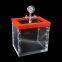 Customized Acrylic Cylinders Resin Degassing Acrylic Vacuum Chamber