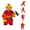 Combinaison de protection anti - incendie pour pompiers (tenue de pompier)