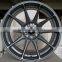 XXR 15 16 17 18 inch matted gunmatel top quality proformance racing JWL wheel rims