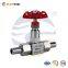 [RUOTENG]  J23W Heavy Duty High Pressure Stainless Steel 304 Welded Globe Valve/ Neelde Valve