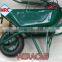 high quality double wheels building construction wheelbarrow hand tools WB6400