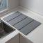 Factory Wholesale 4-Fold Large Foldable Diatomite Stone Dish Drying Mat