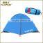 Waterproof Double Layer 2, 3, 4 Person 3 Season Aluminum Rod Double Skylight Outdoor Camping Tent