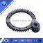 Excavator spare parts of driven gear ring/chain sprocket wheel and driving wheel for sale