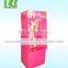 Fashion Design Pop Floor Display Stand With Hooks For Banlie
