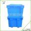 Nest stack hard plastic packaging boxes