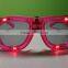 LED Light Up Lighting Party Clown Glasses Glowing Flashing Eye Glassess