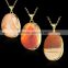 New arrival jewelry, chunky statement necklaces, nice orange crystal necklace                        
                                                Quality Choice