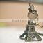 Antique Finishing Eiffel Tower Keychain Manufacturers In China