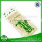 eco-friendly polished round bamboo sticks for BBQ with sharp point (3.0*200mm,2.5*200mm)