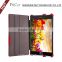 Best price stand folio heat setting leather case for Asus zenpad S 8.0 with multiple view angles