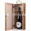 Customized Single Bottle Wine Wooden Box from China professional factory