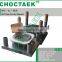 Wrinkle-wall aluminium foil container mould