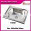 square deep stainless steel kitchen sink for home