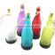 Portable solar bottle light for indoor and outdoor use