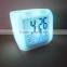 color changing projection digital alarm clock