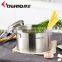Tri-Ply Base Covered Stock Pot Stainless Steel 18 / 8