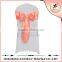 Make bow satin chair sashes blush chair sashes wholesale