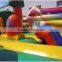 children animals kingdom inflatable bouncer fun city with ball pool