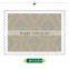 affordable golden edge non woven wallpaper, pine green damask wallcovering for entertainment , high quality wall sticker