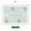 hot sale printed non woven wallpaper, green classic damask wall mural for office , decoration wall mural roll