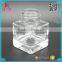 25ml Mini high quality square clear ink bottle