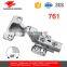 Soft closing furniture hydraulic hinge for door and cabinet