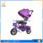 2016 hot selling children tricycle/baby ride on cars/baby tricycle with umbrella