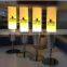 rechargable battery operated wedding party night club bar glowing color changing decorative cordless led table lamp