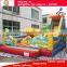 Brighted-color customized cartoon theme outdoor inflatable slide water slide