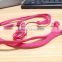 shoelace earphone with in line microphone