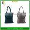 Fashion Navy Canvas Cotton Tote Shoulder Shopping Bag