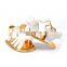 A-bomb Summer Hot Selling Breathable Baby Infant Girls PU Leather Flower Crib Soft Sole Flat Sandals/baby girls prewalker shoes